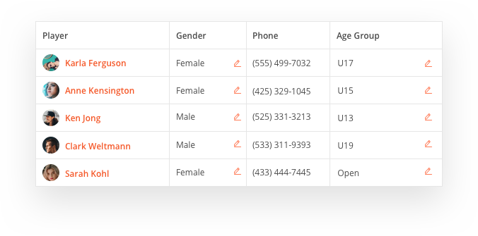 sportyHQ Manage your student database